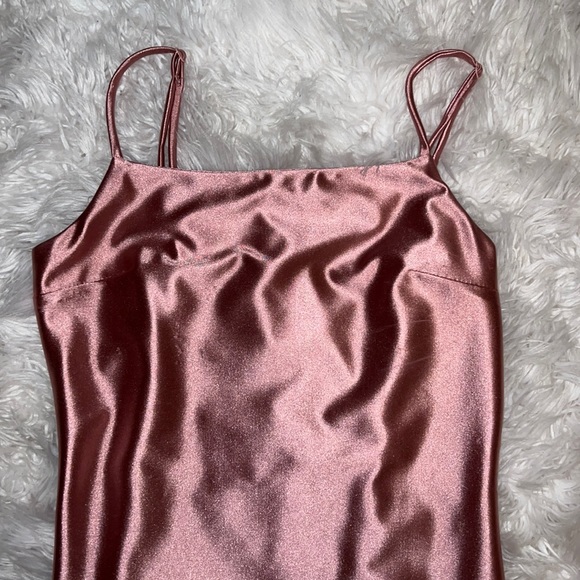 NWOT Altard State Satin Slip Dress - Picture 2 of 3